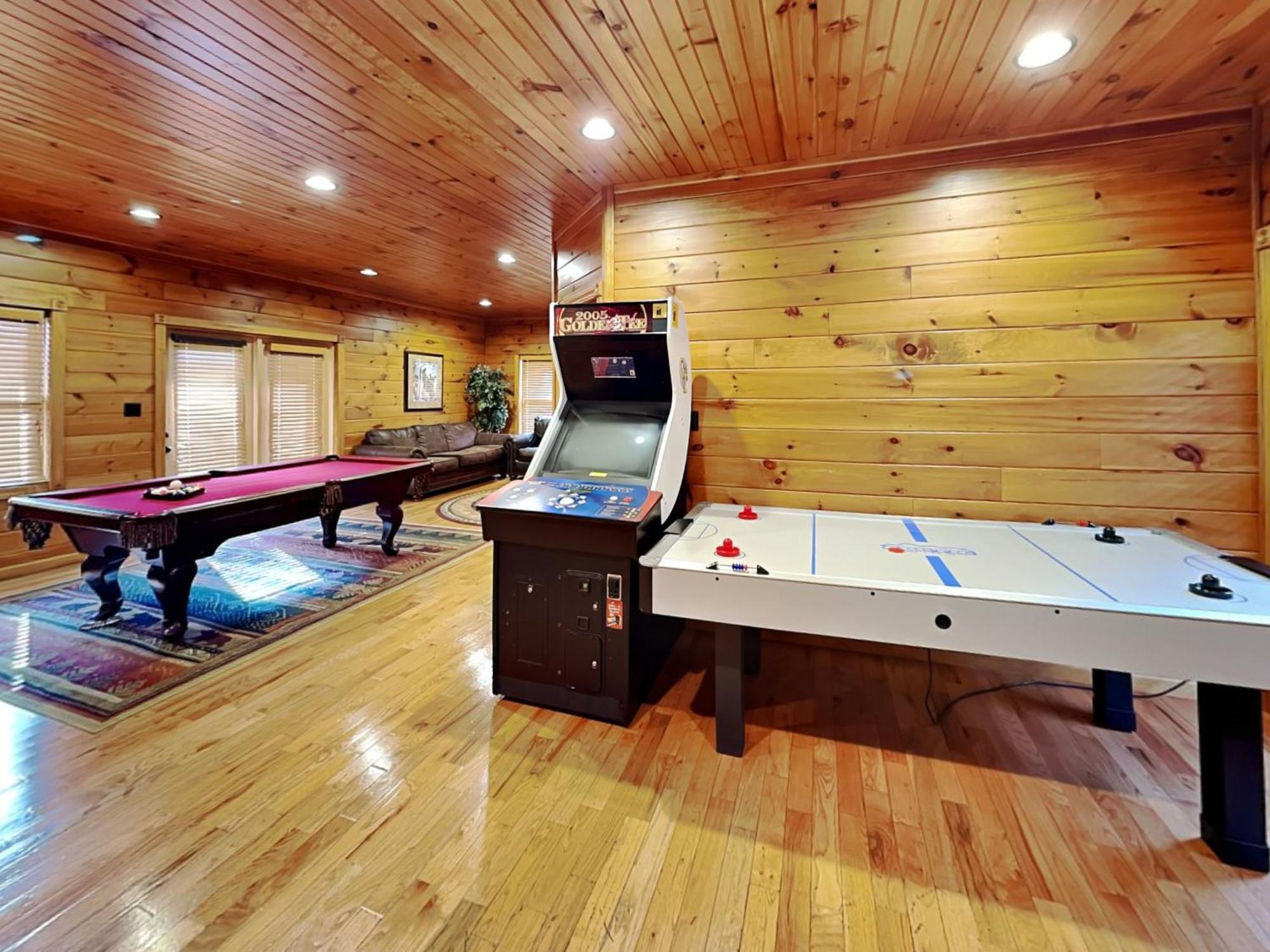 Hébergement de vacances The Great Escape Ii, 5 Bedrooms, Sleeps 17, Game Room, Pool Access, Theater *